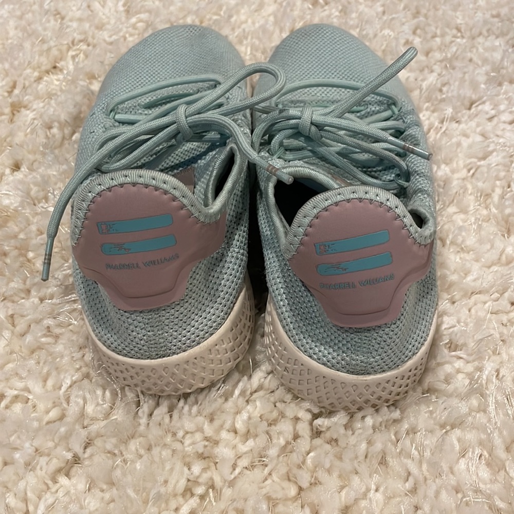 Adidas Pharrell Williams Eggshell Blue Tennis Sho… - image 3